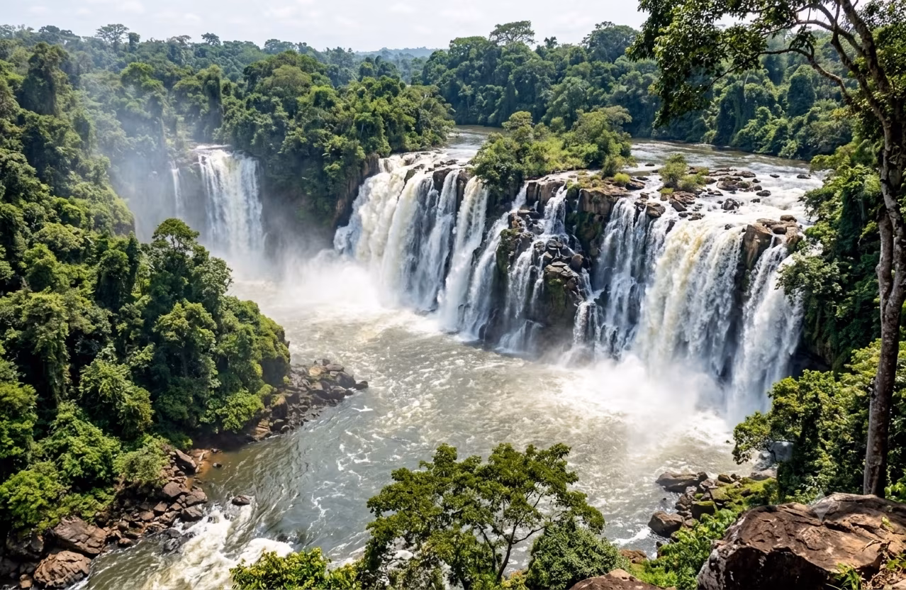 From Kongou Falls to Pongara Beaches Departure Guaranteed